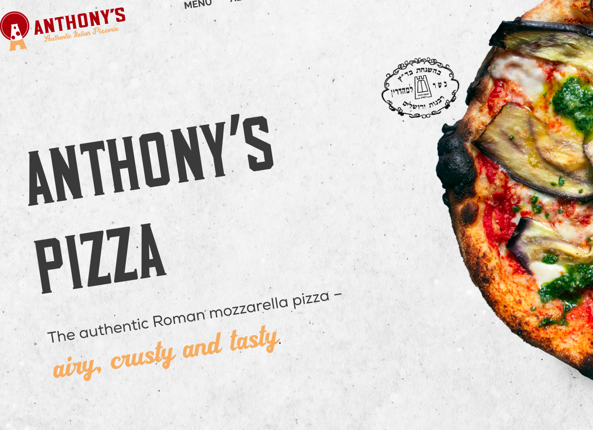 Anthony's pizza